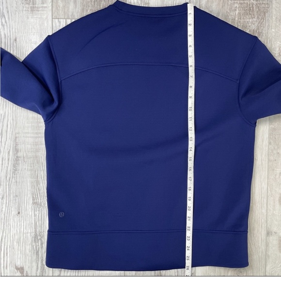 Lululemon Embrace The Space Crew Hero Blue Sweater - Picture 7 of 8